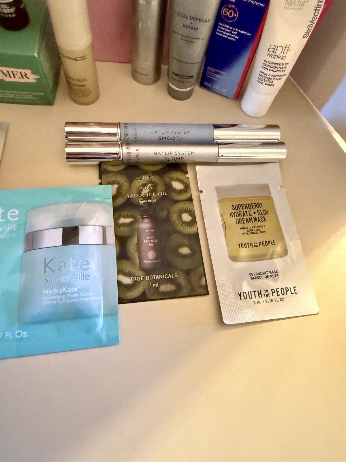 27 Pcs High End Lot Travel Size Skincare Samples La Mer Skincutical Skinmedica