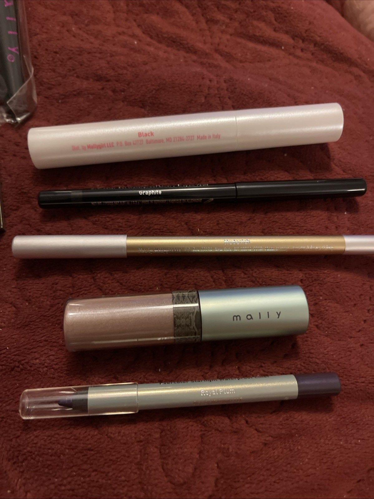 12pc MALLY Makeup ,shine, Glow, Lip, Concealer, Primer, Blush, Foundation, Clean