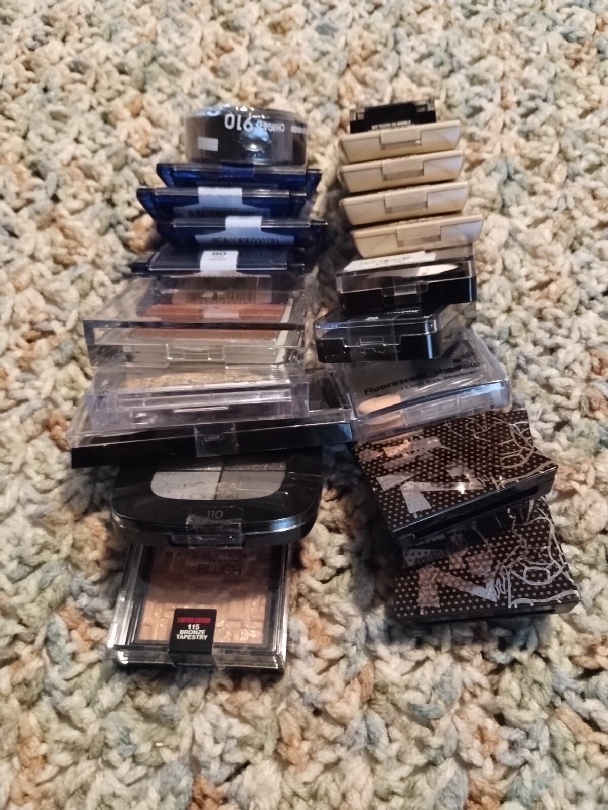 20 mix lot Multicolor eyeshadow L’Oreal CoverGirl Jordana Maybelline makeup New