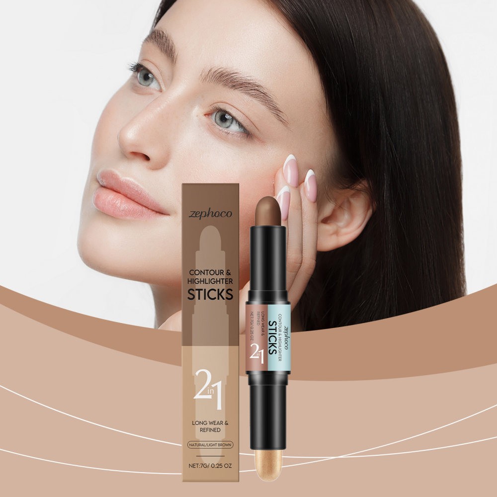 hoco natural color light curry color 2 in 1 outline and high light