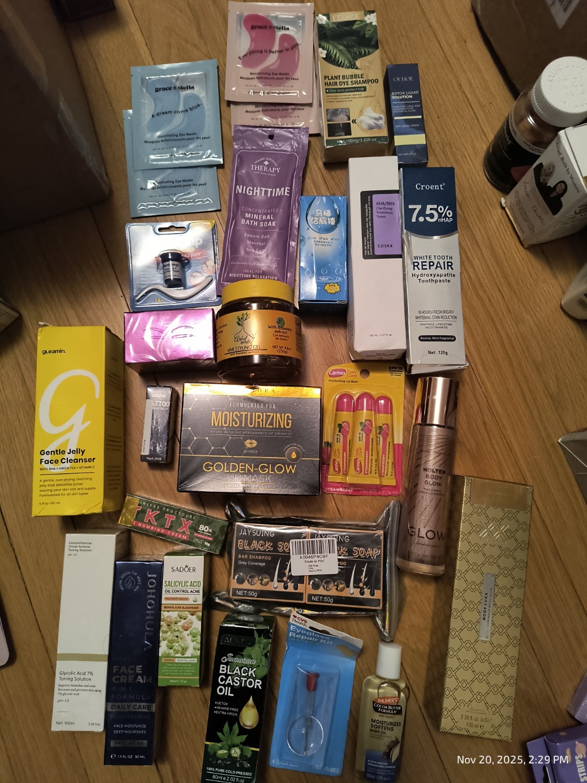 Beauty Skincare Lot 28+ 12 Bonus Pieces Various Brands Face Body Lip & More