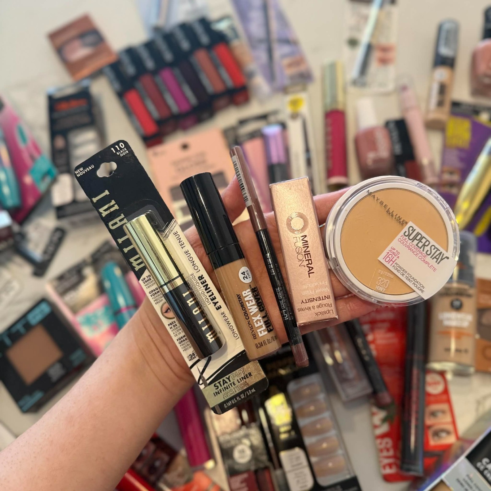 5, 10 Pcs Mixed Makeup Beauty Bundle Wholesale Lot, Maybelline, Loreal, Revlon