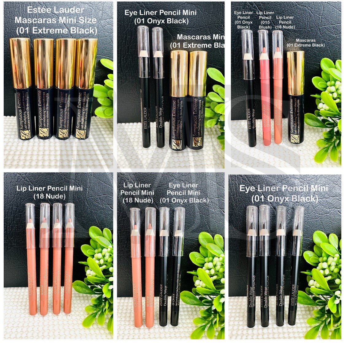 ESTEE LAUDER Makeup Mini Size Mascara, Eyeliner, Lipliner (Choose Your Items)