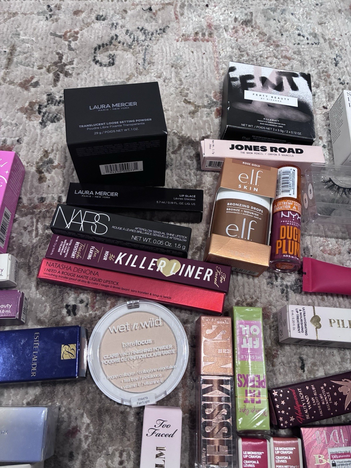NARS, Too Faced Born This Way, Lip Injection, Rare Soft Pinch, Pillow Balm Lot