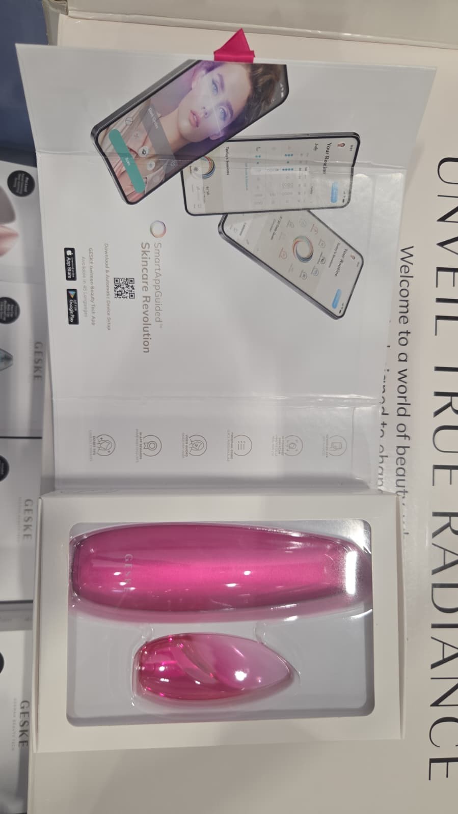 GESKE German Beauty Tech Premium Bundle Box 17+ NEW Sealed Beauty Devices