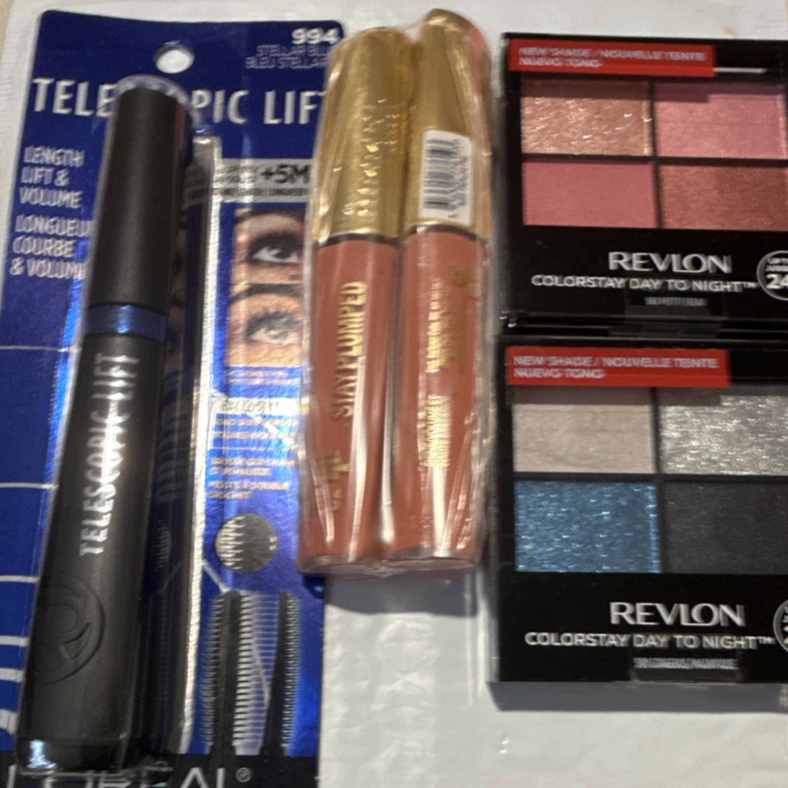 L’Oréal Telescopic Lift Mascara 994, Revlon ColorStay Day to Night, Full Size