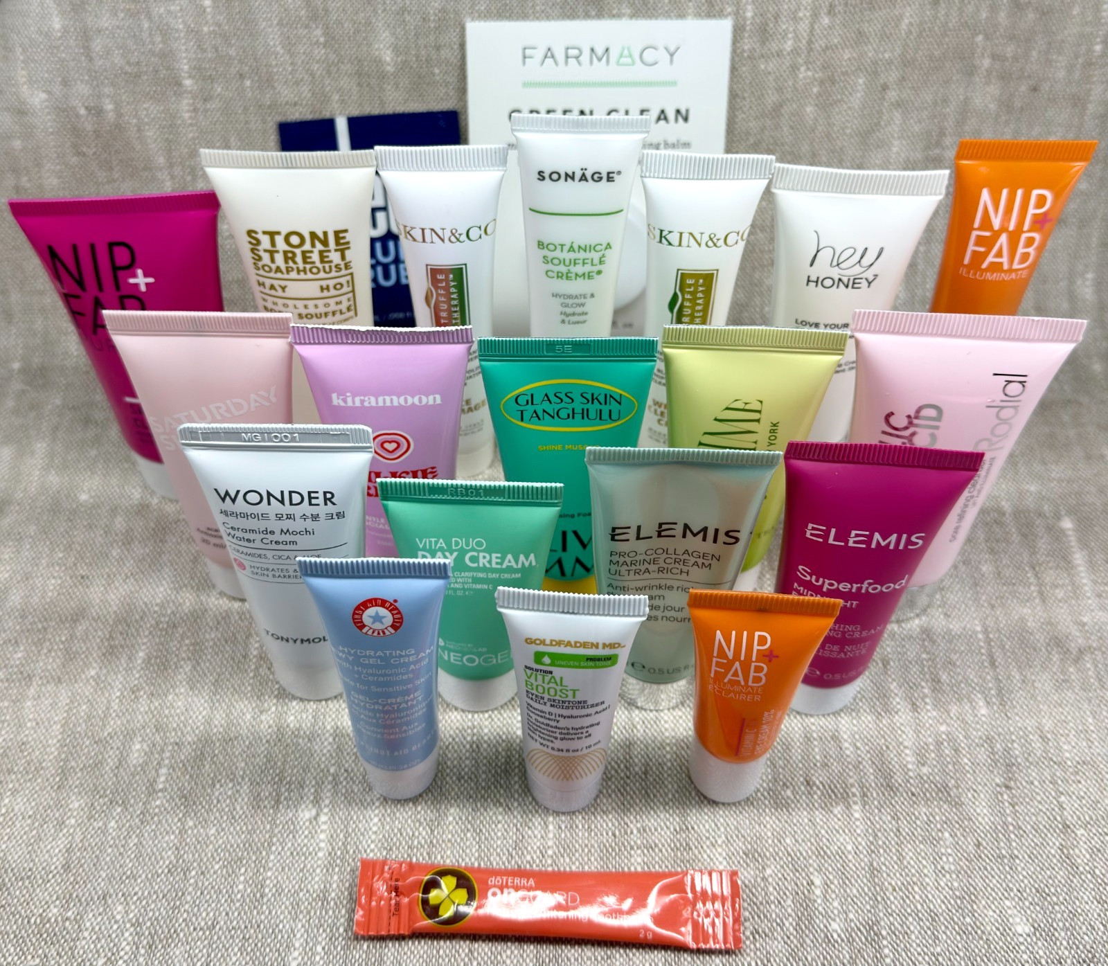 22 Pc Skincare Lot Elemis Rodial Nip Fab Saturday Skin Travel Deluxe Gift Set
