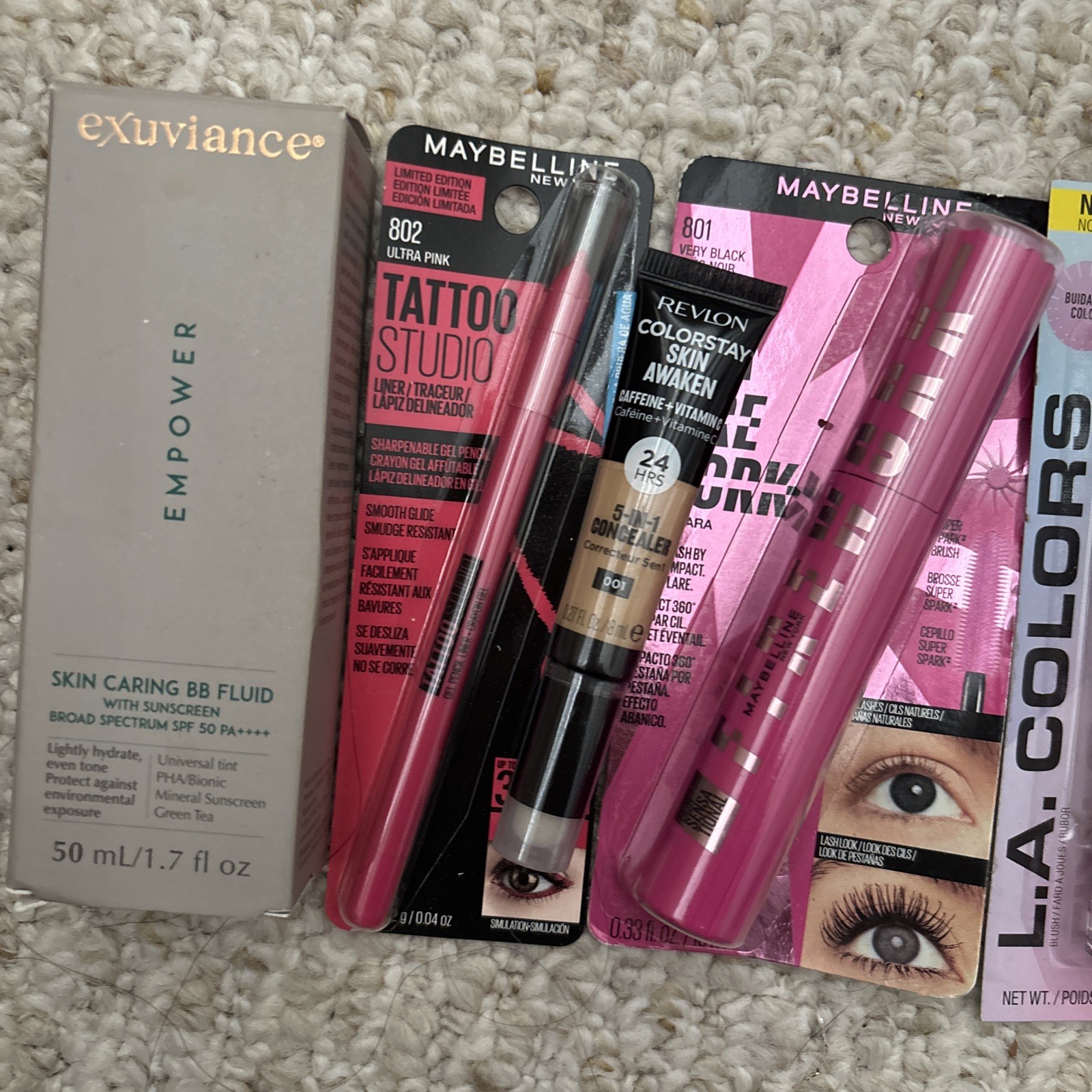 Make Up Lot High End Products full size Sephora Ulta COVERGIRL Maybelline8 items