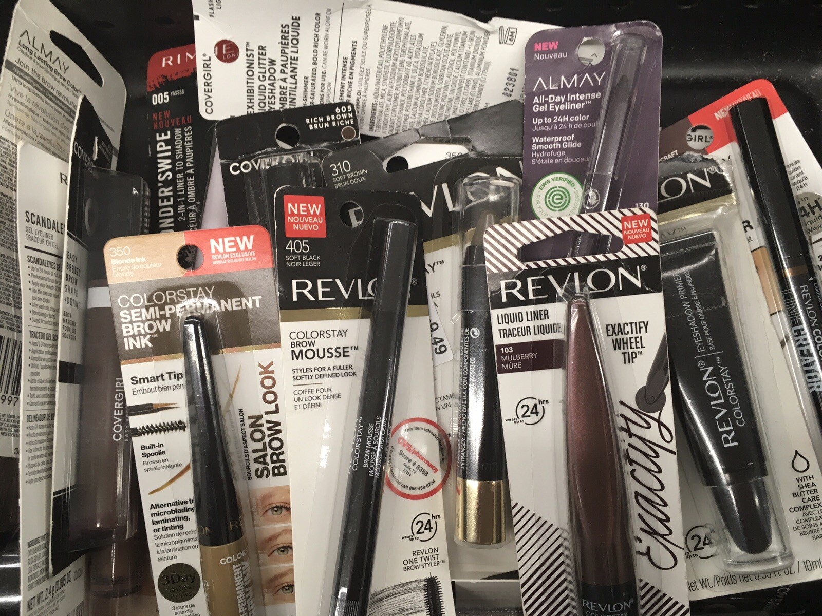 WHOLESALE LOREAL/MAYBELLINE Etc ASSTD COSMETICS GREAT FOR RESALE 25/50/75 +
