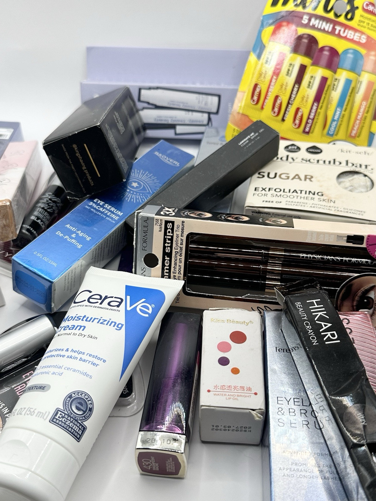 Lot Of 22 Health And Beauty Products, Makeup, Lotion, Shampoo, Soap Etc. All New