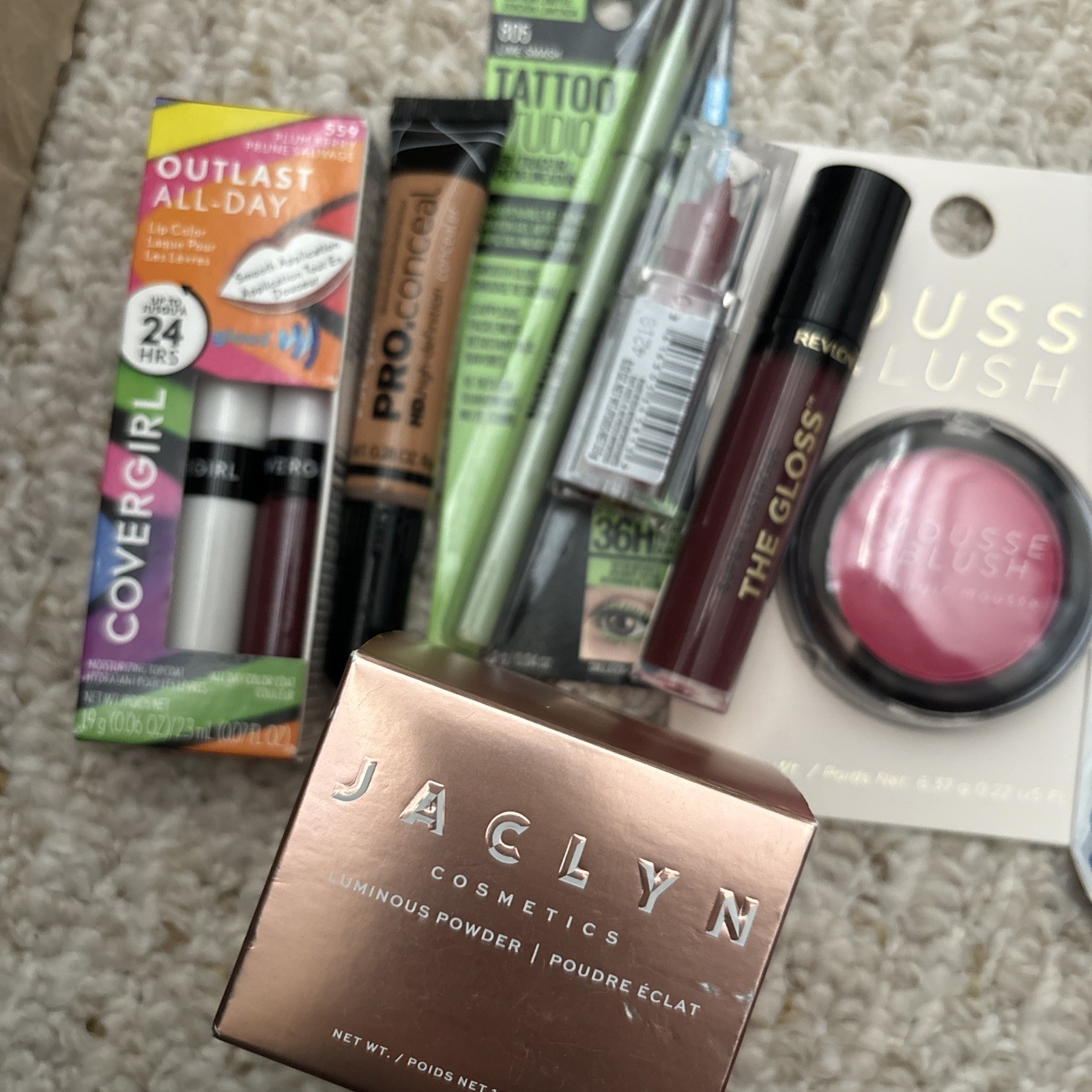 Make Up Lot High End Products full size Sephora Ulta Wet And Wild 8 ITEMS