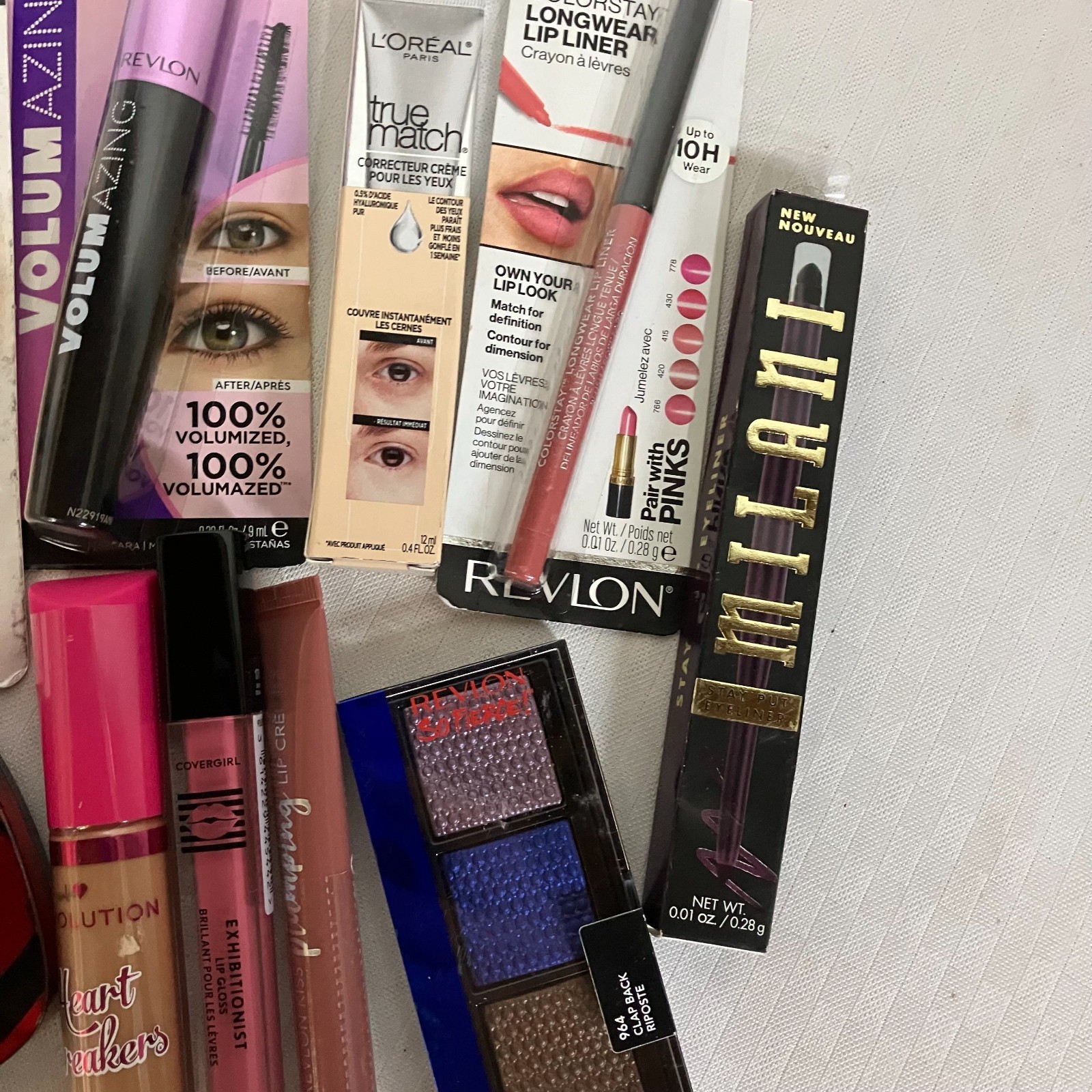 Revlon L’Oréal Maybelline Milani Revolution 10-Piece Makeup Kit New