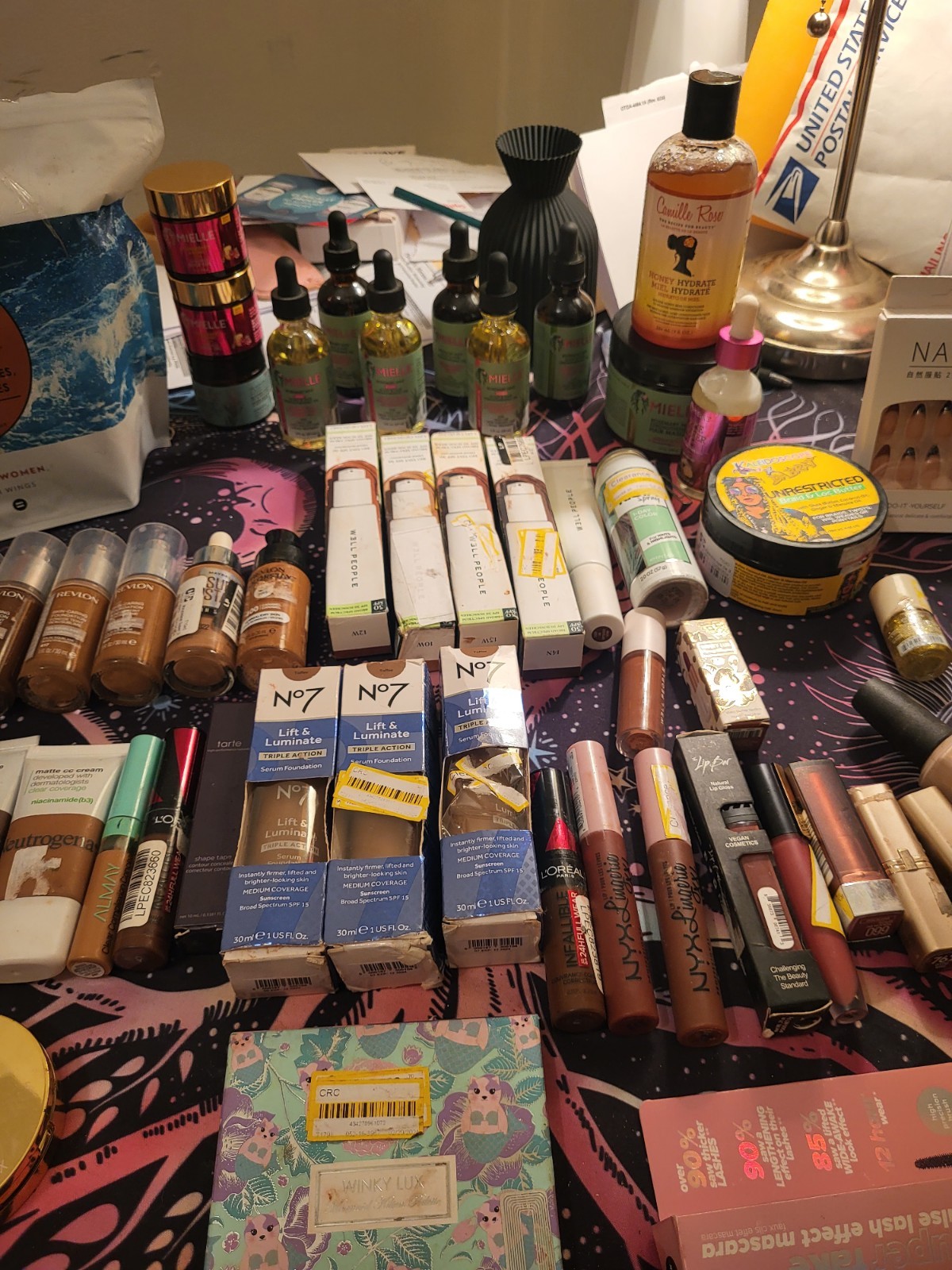 Mixed Beauty & Hair High End Bundle- Brown&Dark Skin Colors Predominantly