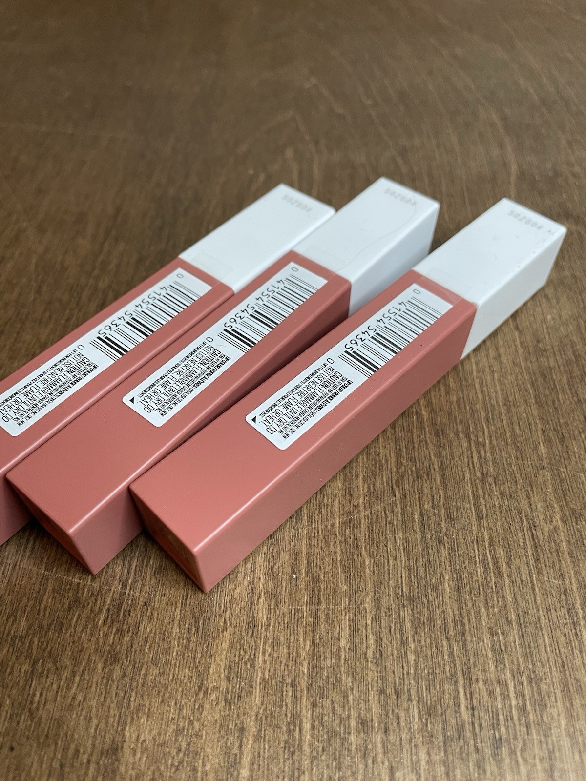 Lot Of 3 Maybelline Super Stay Matte Ink Liquid Lipstick 65 Seductress Brand New