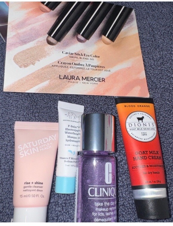Lot 10 Skincare Make up Hair Care Cosmetic Travel Sample Sizes