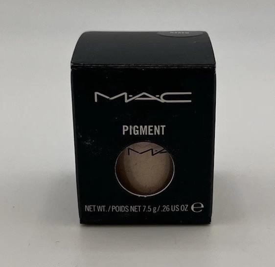 HTF-M·A·C Pigment-NAKED-Loose Pigment Jar + MIXING MEDIUM GEL. OG Pro formulas!