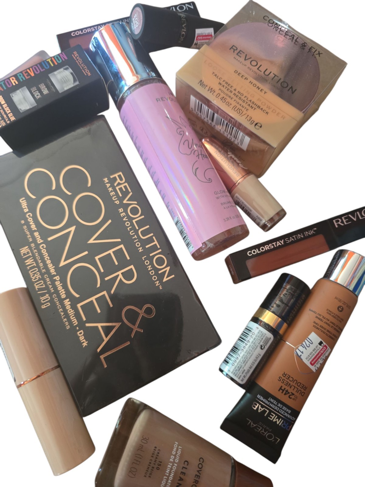 BEAUTY MAKEUP SKINCARE HAIRCARE MYSTERY LOT – ALL NEW FULL SIZE ITEMS ~ 25PC NEW