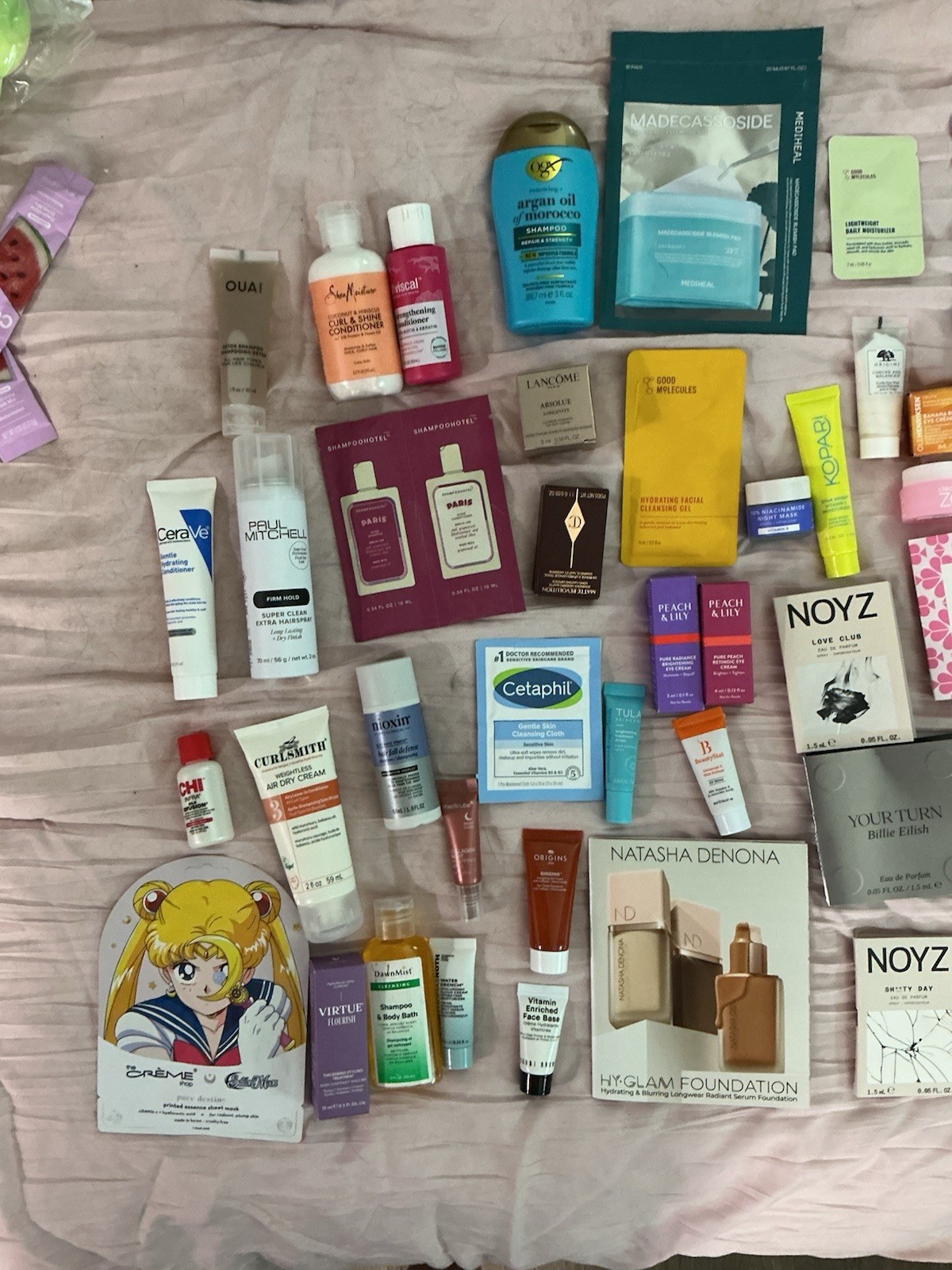NEW! High End Mixed Lot Deluxe Travel Size Cosmetic Skincare Makeup Hair Samples