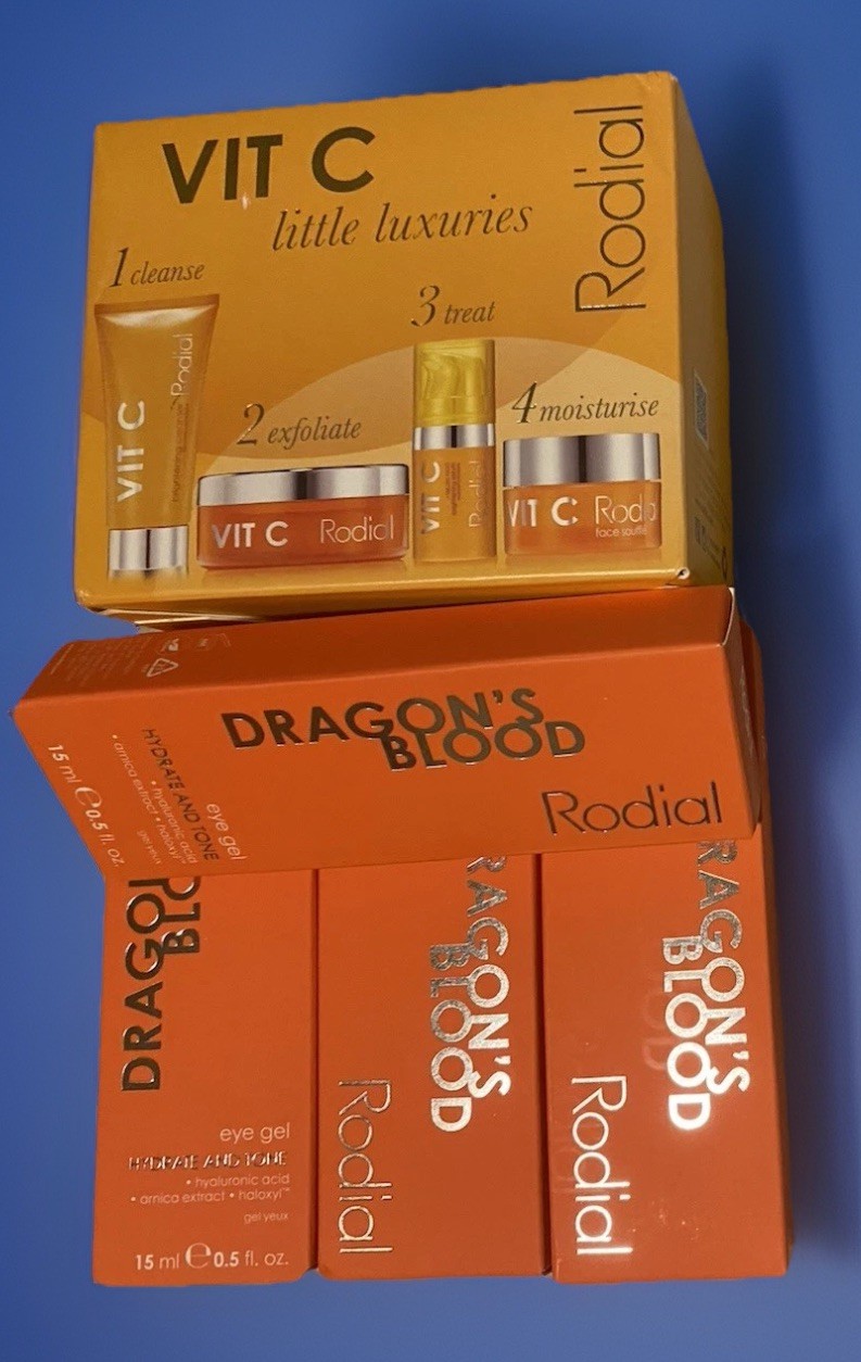 💋5pc HighEnd Premium Beauty RODIAL Skincare FULL &TRAVEL SZ Bundle ALL THIS❣️
