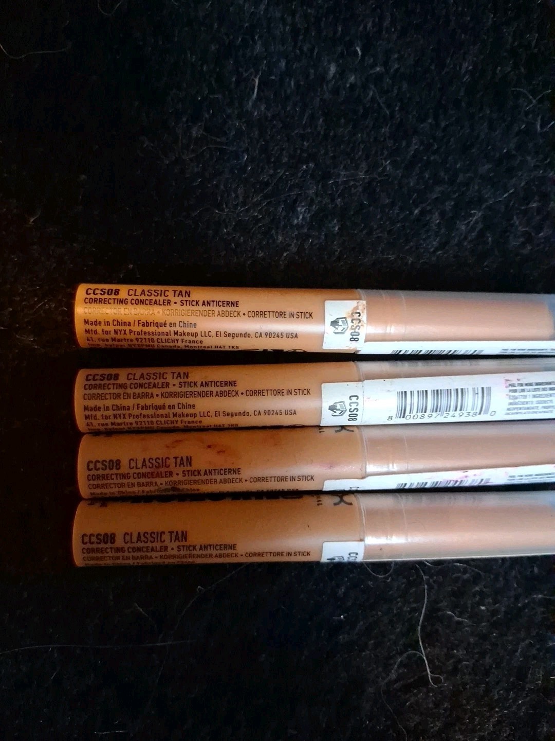NYX Fix Stix Lot Of 4 Classic Tan