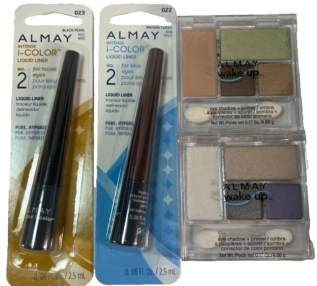 60 pc Mixed Lot LOREAL ALMAY SALLY HANSEN NYX REVLON COVERGIRL MALLY Make Up