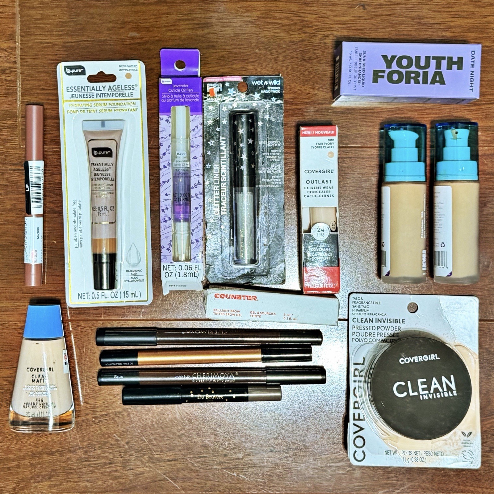 Lot of 15 Mixed Assorted Lot of Makeup Beauty Reseller Bundle ~ New in Box