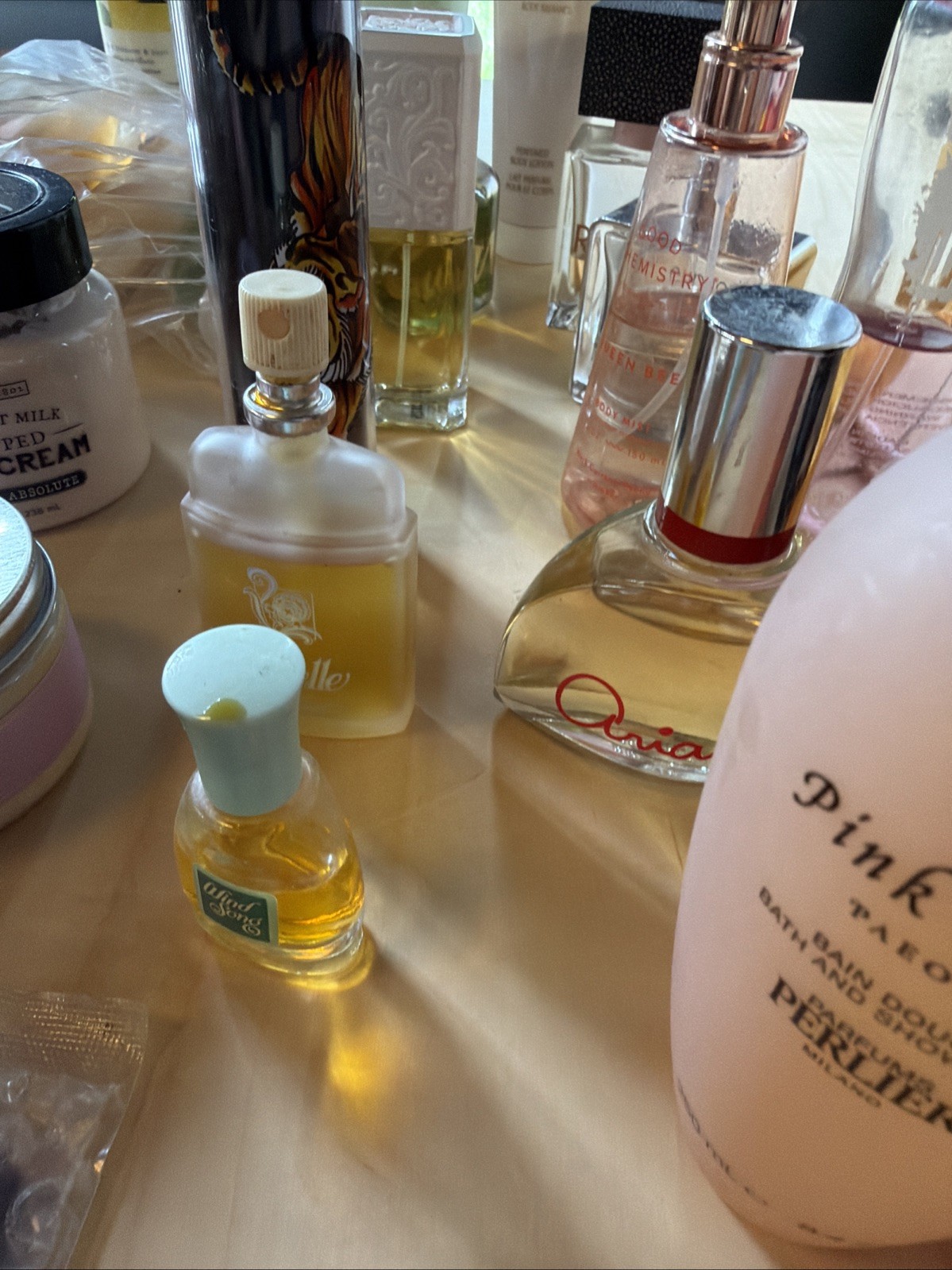 Mixed Beauty Supply Lot – Ed Hardy, Philosophy, Bigelow, Perfumes, Avon, Taylor
