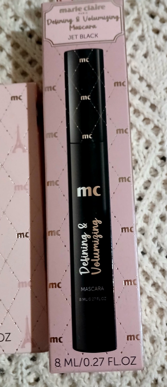 Marie Claire Lot Setting Power & Marie Claire Mascara Jet Black New in Package