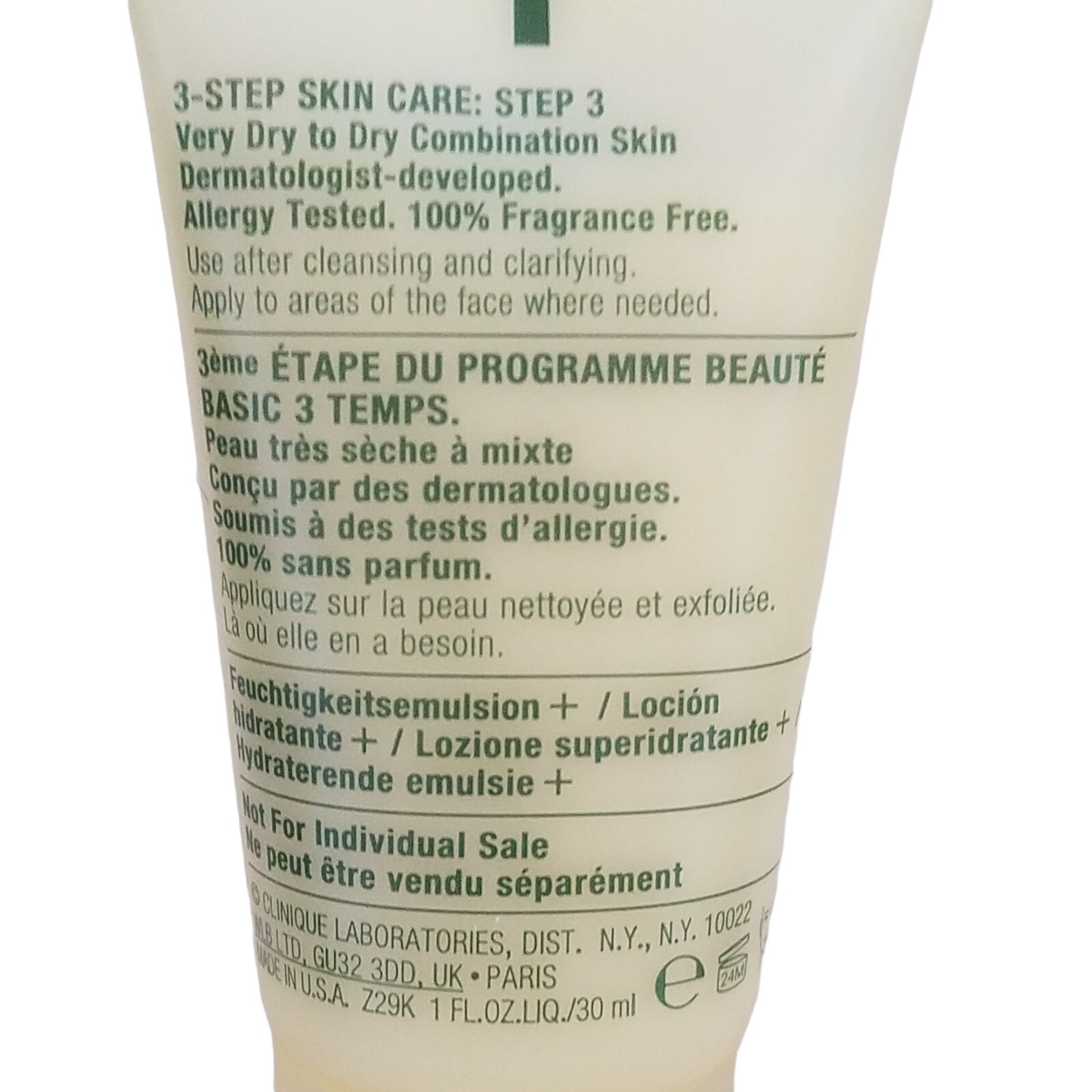 CLINIQUE LOT Dramatically Different Lotion Moisture Surge Eyeshadow Travel Size