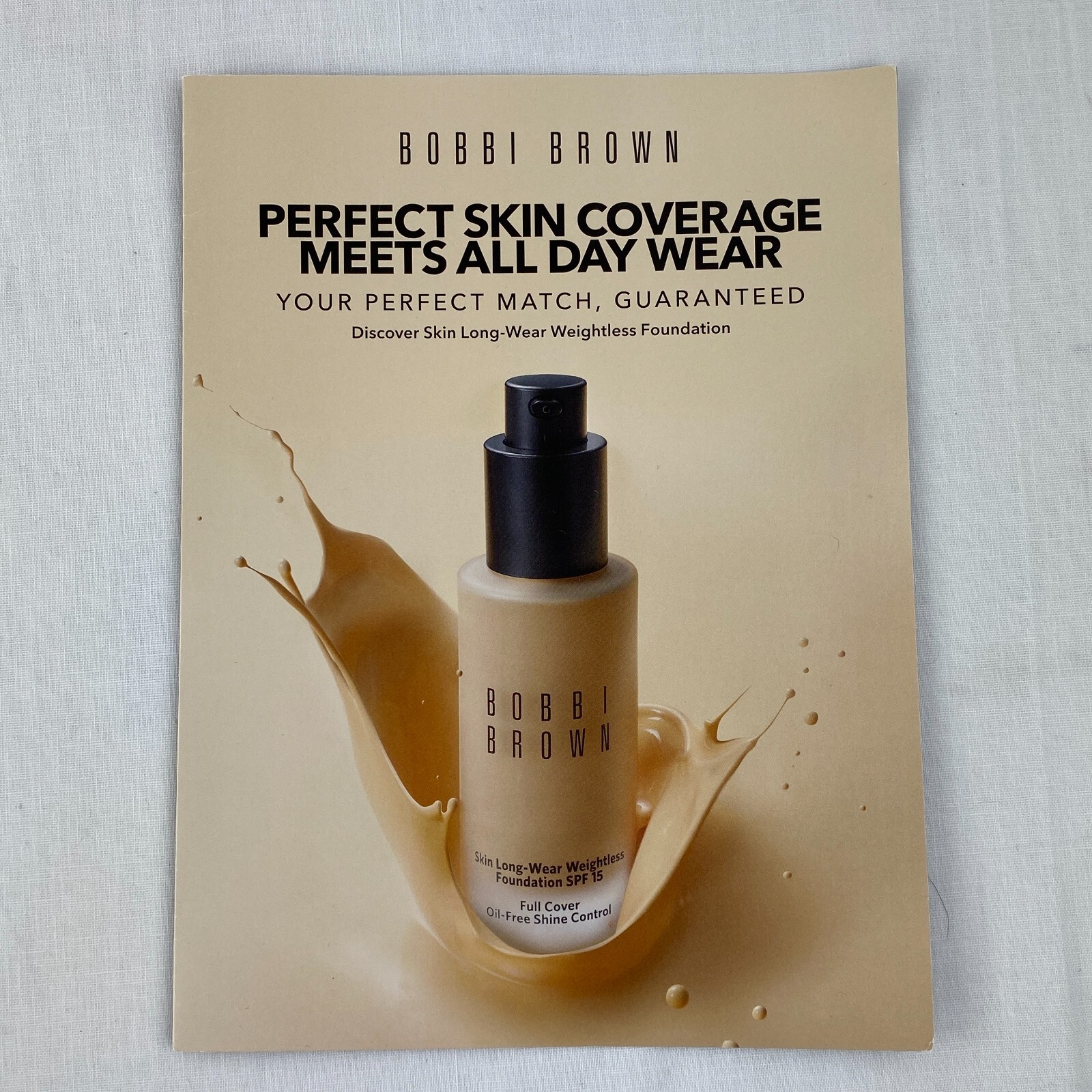 Bobbi Brown Foundation Concealer Face Base Beauty Sample LOT Bundle 21 Pcs B64