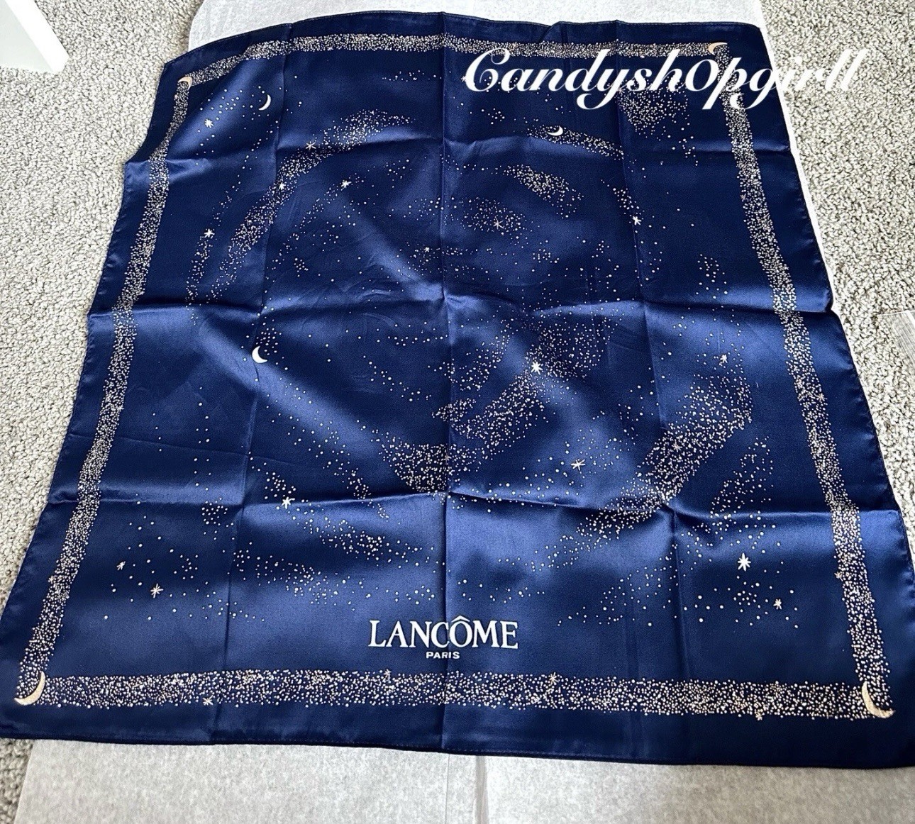 8PC LANCOME Set/Lipstick/Scarf/Cils Booster XL/Lash Idole Flutter Extension/Bag