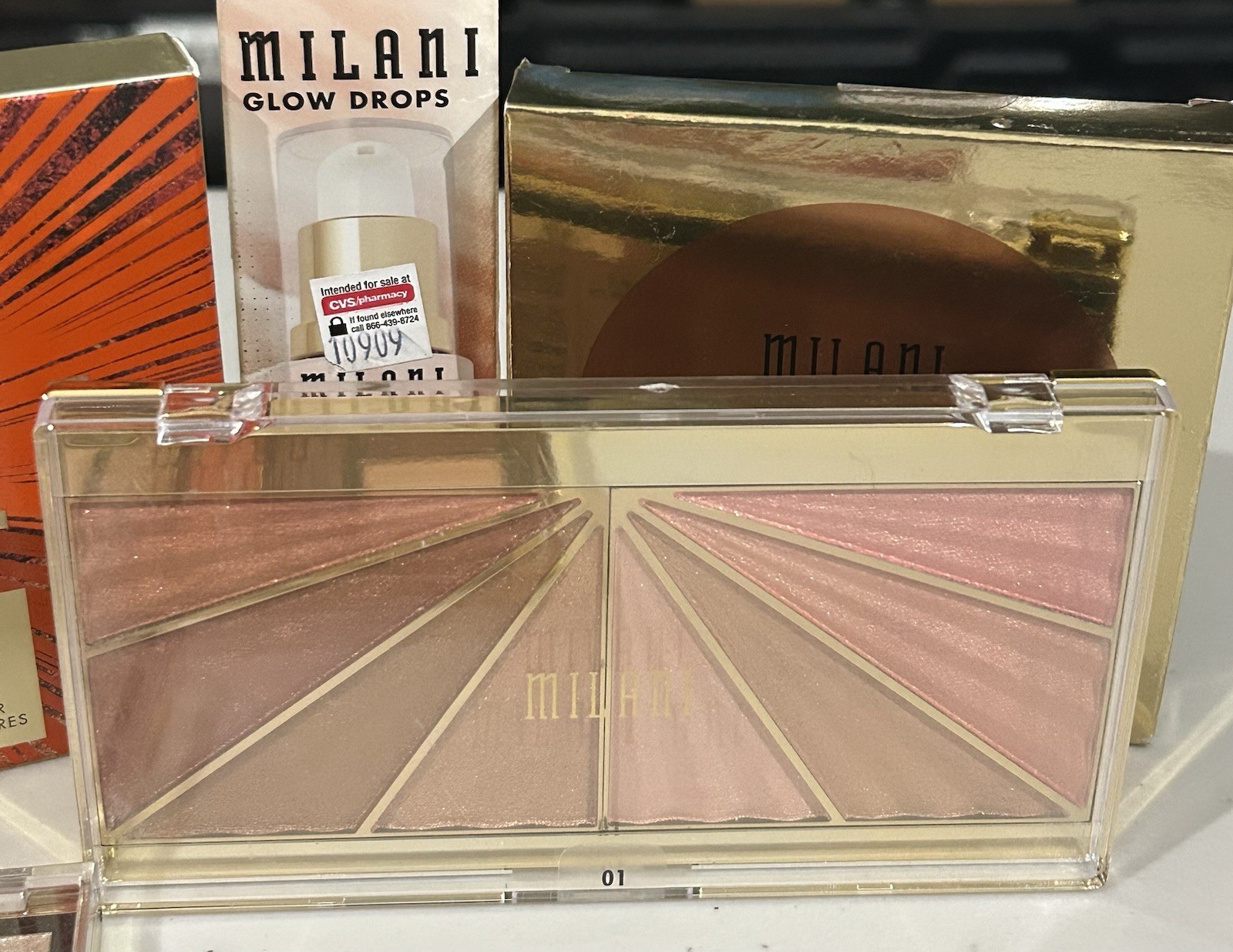 Lot of (12) Assorted Milani Products