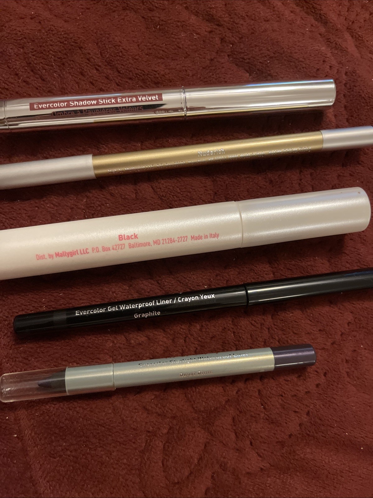 12pc MALLY Makeup ,shine, Glow, Lip, Concealer, Primer, Blush, Foundation, Clean