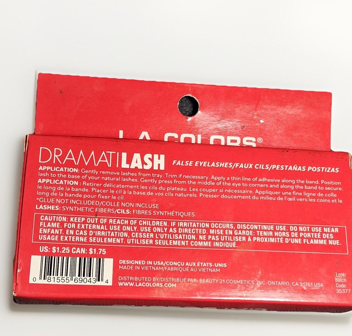 Milani Makeup Revolution LA Colors Beauty Bundle Eyeshadow Lashes Nails 15pc Lot
