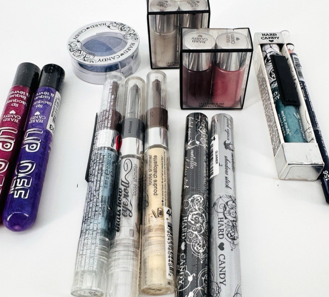 Lot Of Makeup Hard Candy Eyeshadow, Lip Gloss, Liner, New & Sealed FREE Shipping