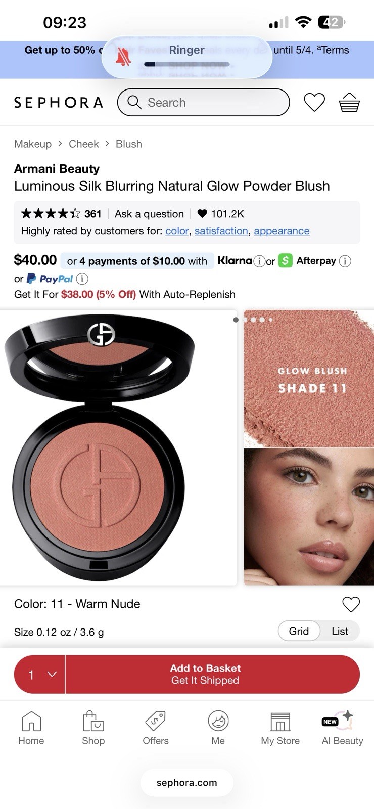 Mother’s Day Bundle 💖 The Ordinary, Fenty Beauty, Giorgio Armani