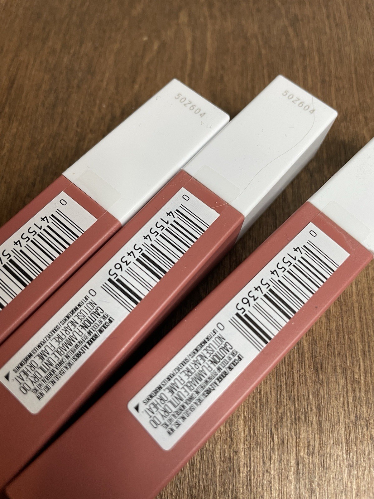 Lot Of 3 Maybelline Super Stay Matte Ink Liquid Lipstick 65 Seductress Brand New