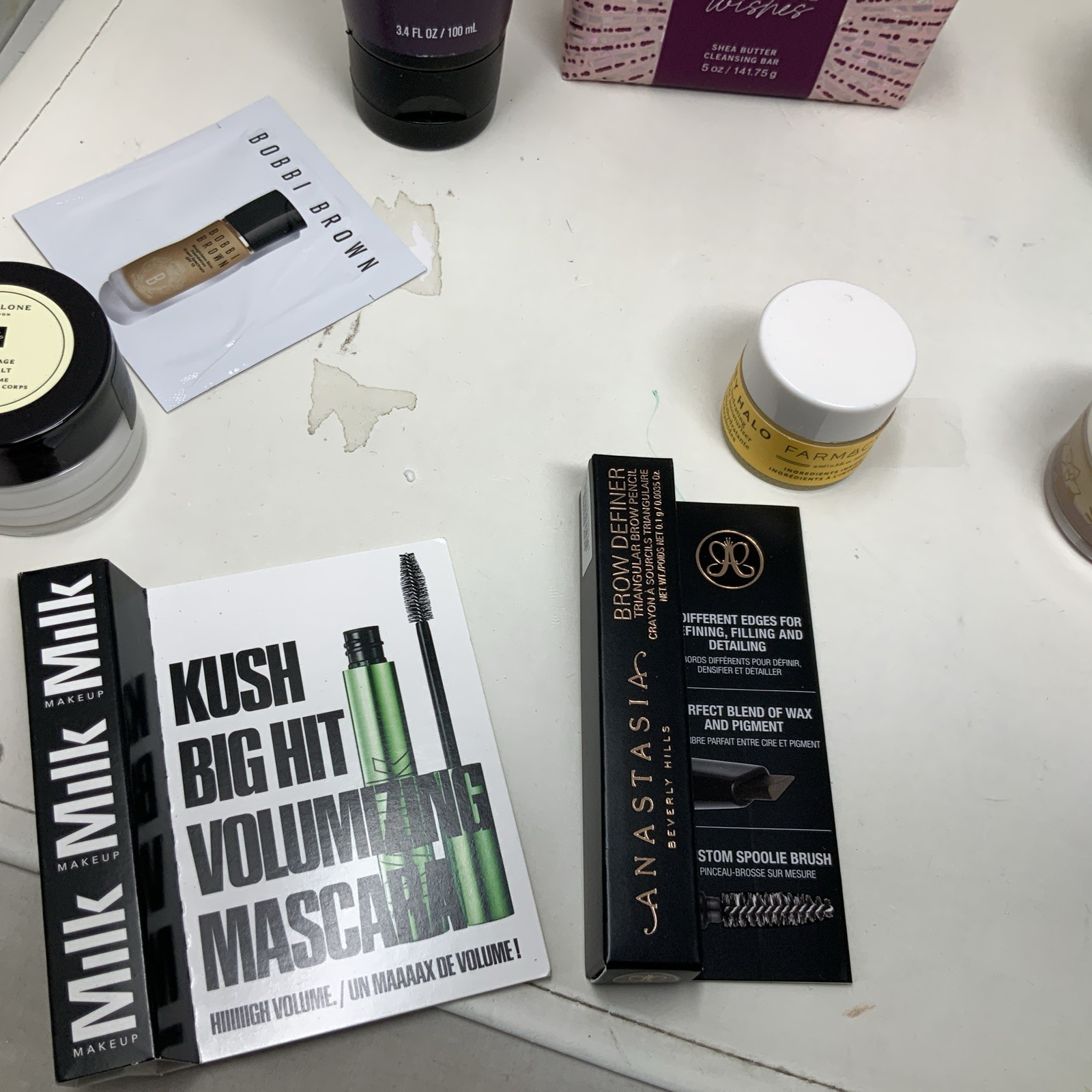 Huge Lot Of 35 Pieces Too Faced & Estee Lauder Full,travel And Mini Size