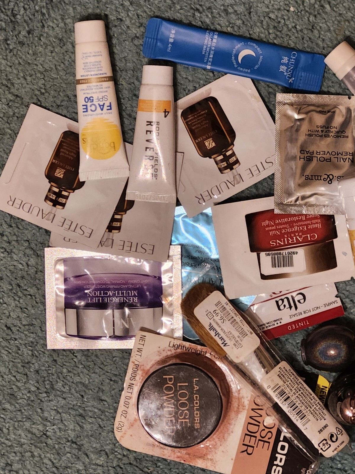Lot Of 18 Beauty Travel & Sample Size Items(Skincare/Hair/Makeup)