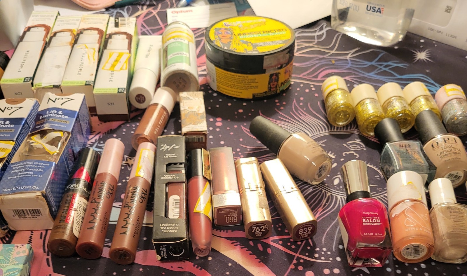 Mixed Beauty & Hair High End Bundle- Brown&Dark Skin Colors Predominantly