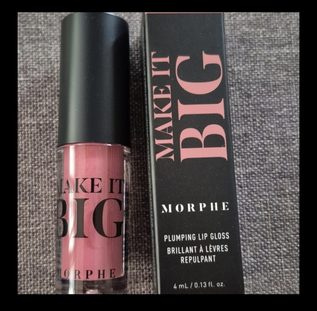 Morphe Crowd Pleaser Palette & Make It Big Big Pink Energy Plumping Lip Gloss