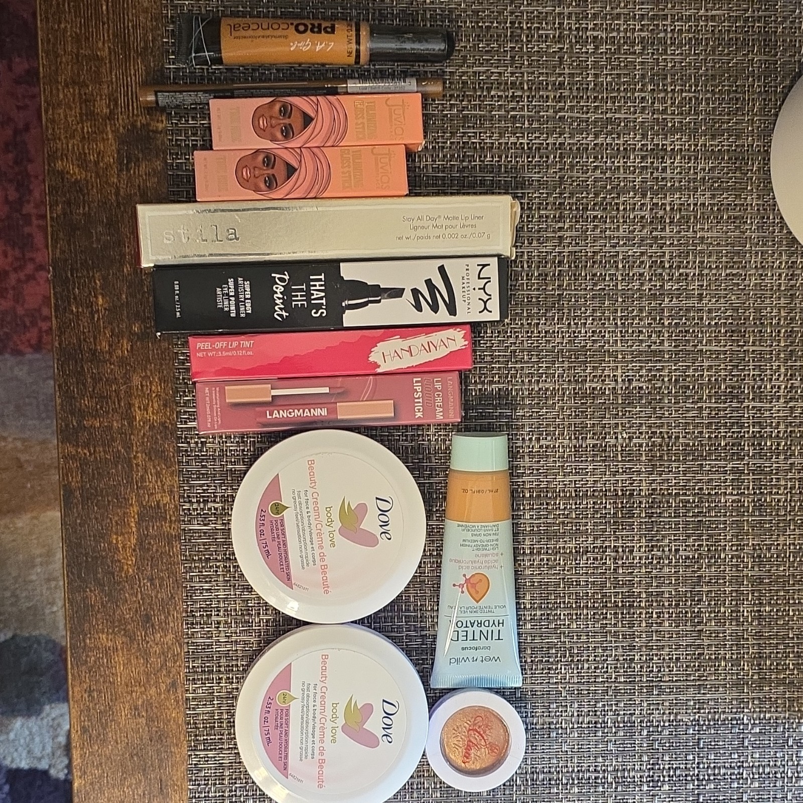 NYX, Dove, Wet n Wild, L.A. Girl, Stila Makeup Lot Hydrating Full Size