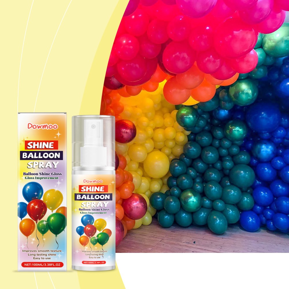 balloon gloss spray party atmosphere holiday decorat spray