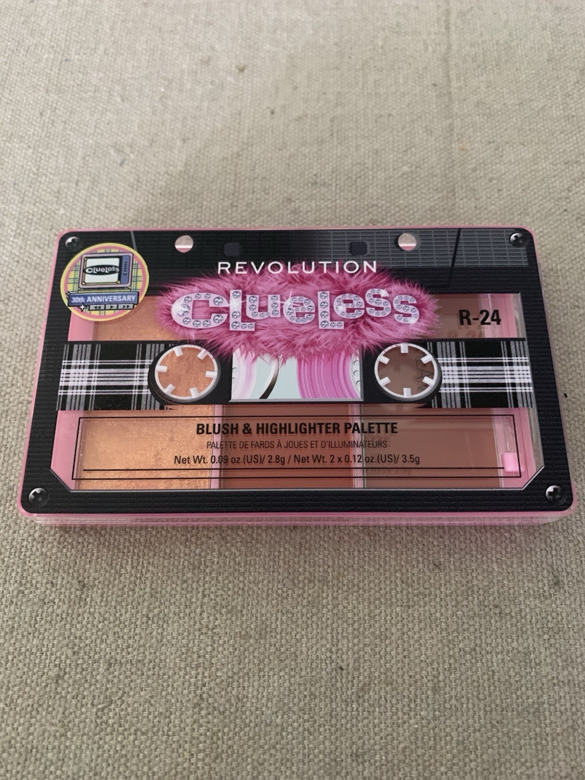 REVOLUTION X CLUELESS Movie 30th Anniversary Bag Set, Makeup & DVD New & Sealed!