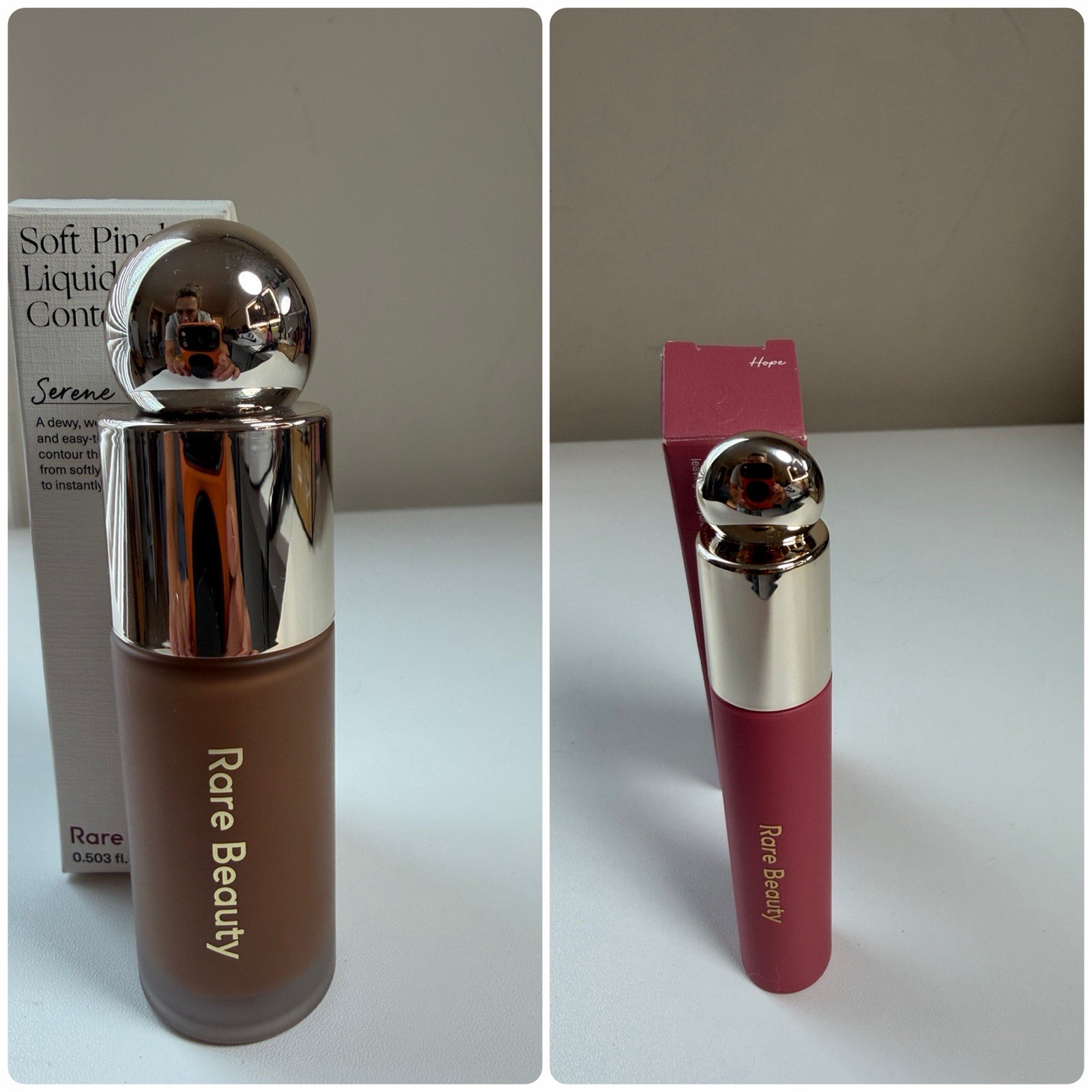 Rare Beauty Soft Pinch Liquid Contour Serene + Soft Pinch Tinted Lip Oil – Hope