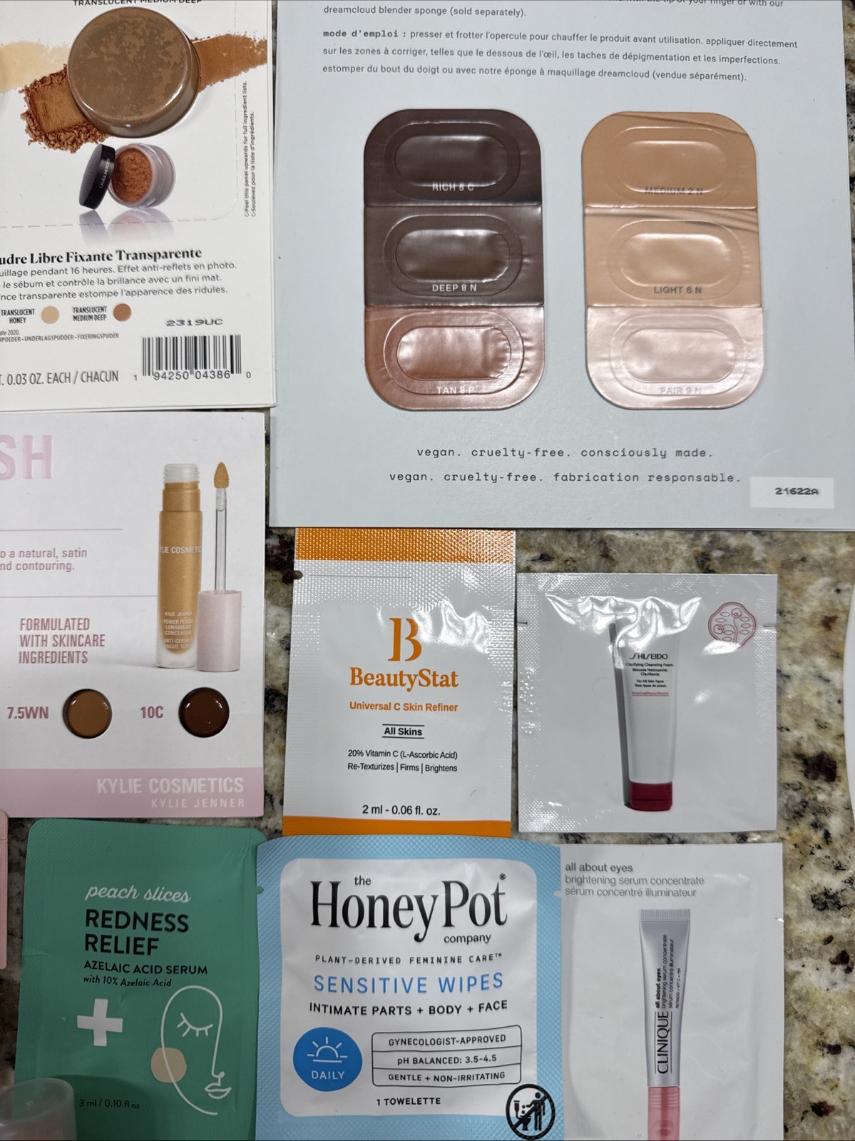 HUGE LOT 23 Travel Sample MAKEUP Cosmetics SKINCARE Cleanser SERUM ALL NEW