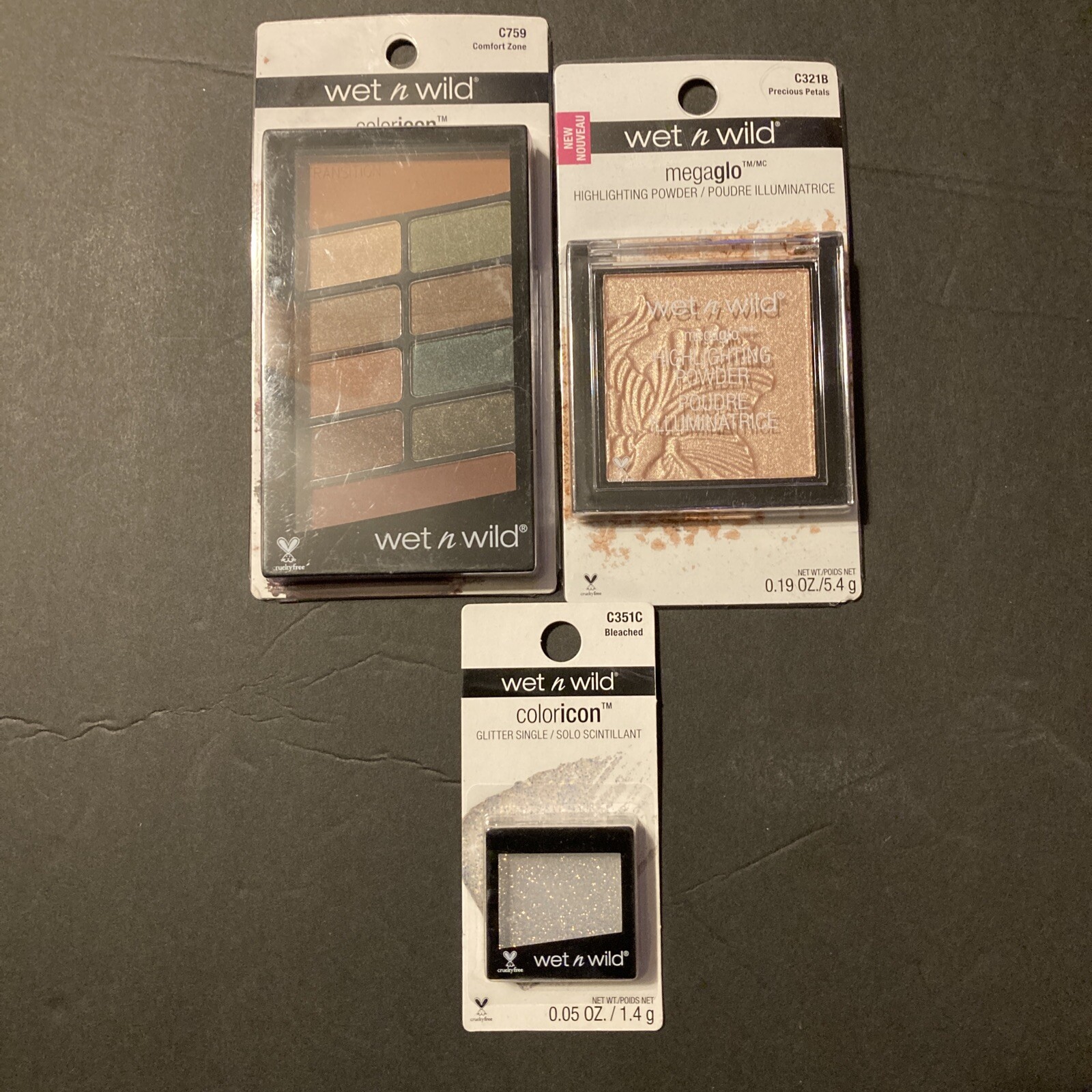 Wet n Wild Makeup Mixed Lot Of 3pcs (Lot#W9)
