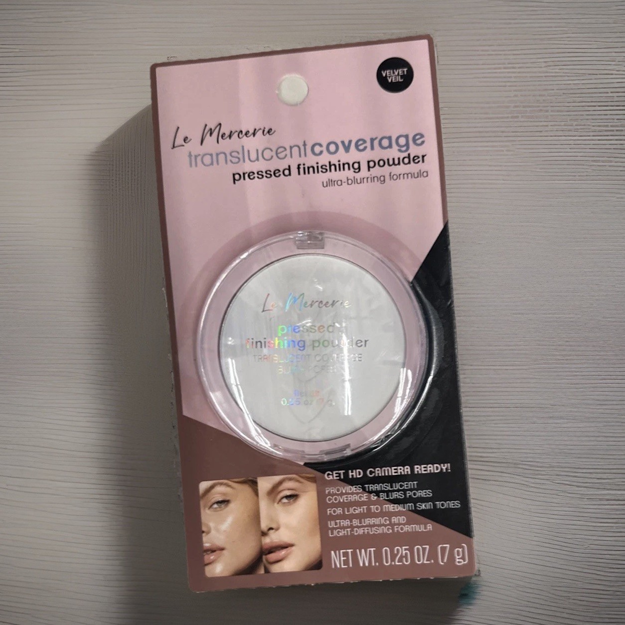 2x Le Mercerie Translucent Pressed Finishing Powder Velvet Veil