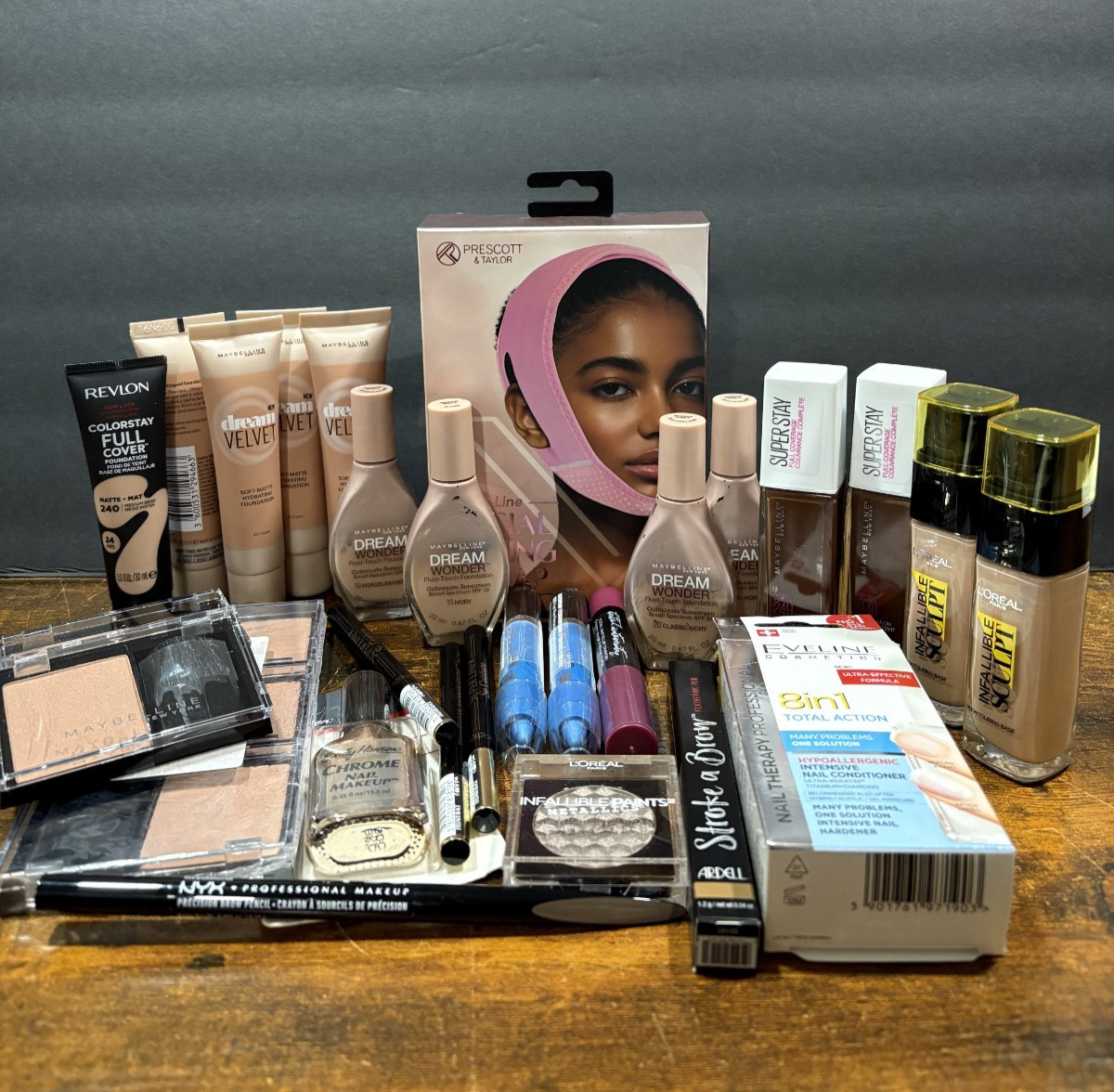 30 Pc Name Brand Mixed Makeup Wholesale Lot Maybelline L’Oreal NYX Revlon Etc