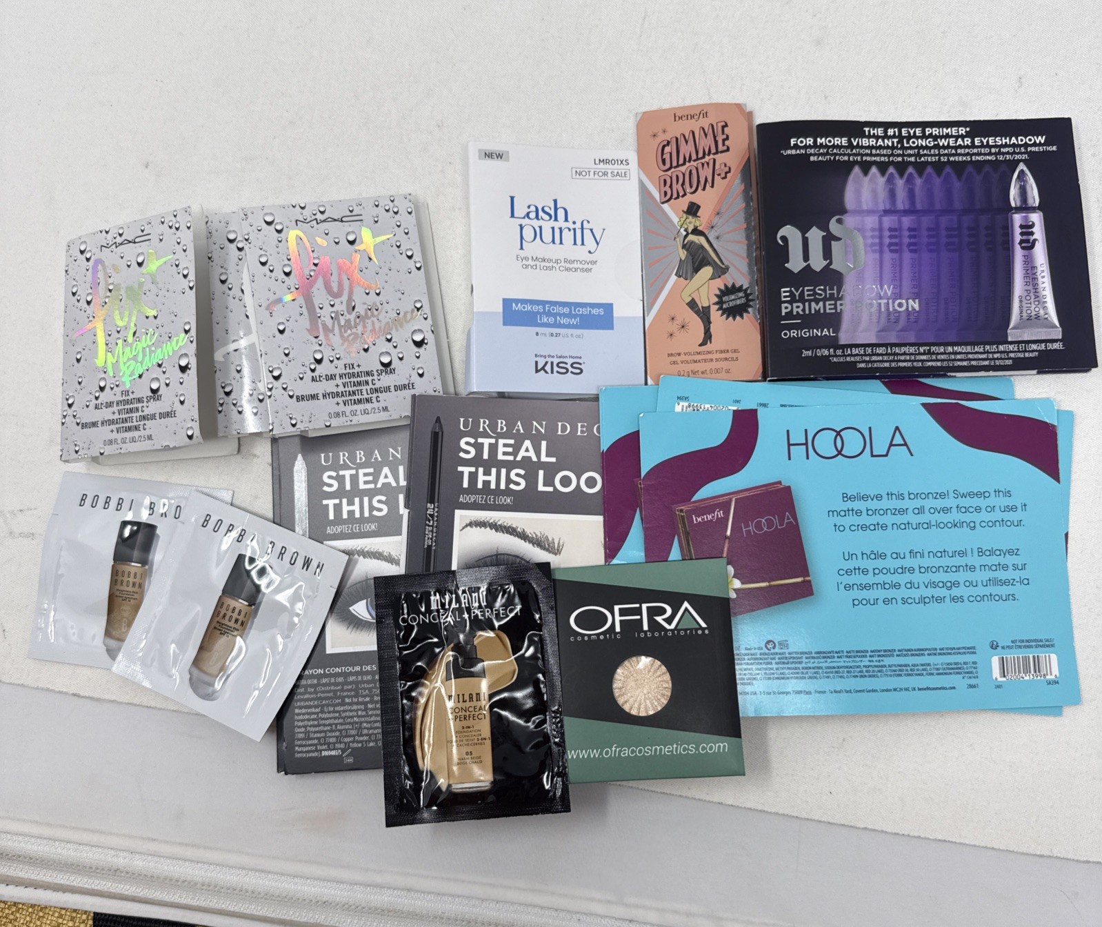 50 X Mixed Makeup Samples RN 5